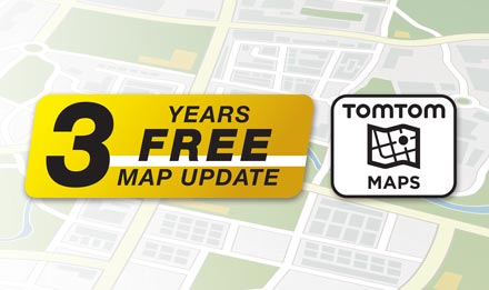 TomTom Maps with 3 Years Free-of-charge updates - X903D-G7
