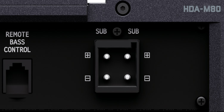 Power and Speaker Connectors
